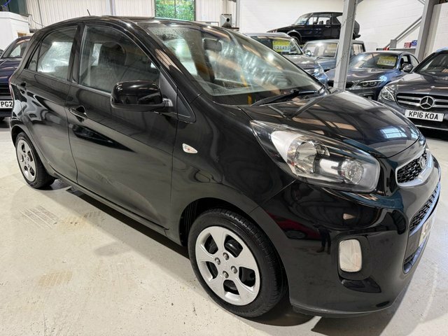 Kia Picanto 2015 1.0 1 Hatchback Euro 6 65Bh Black
