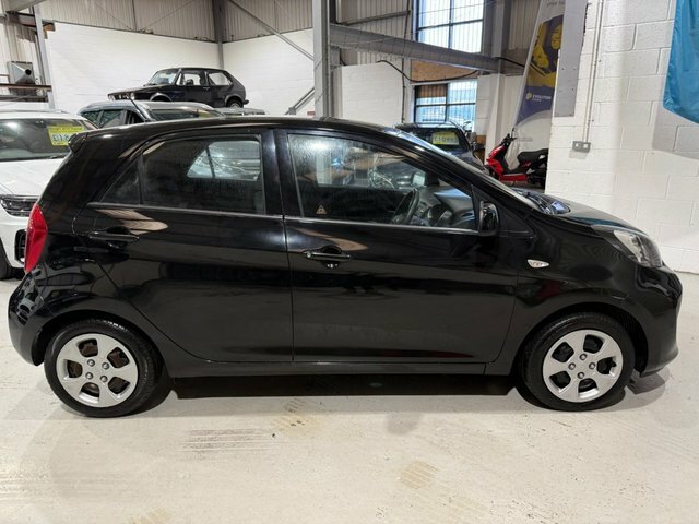 Kia Picanto 2015 1.0 1 Hatchback Euro 6 65Bh Black #2