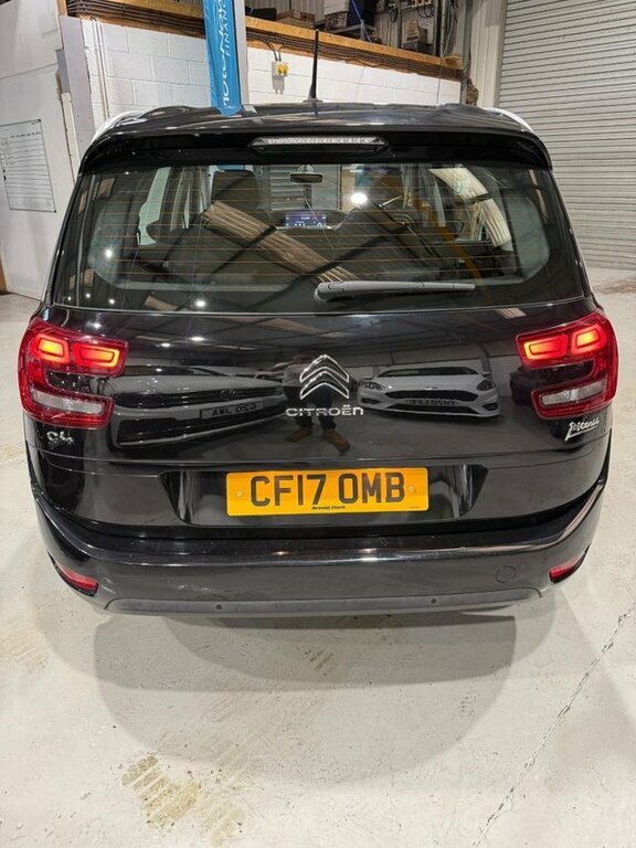 Citroen Grand C4 Picasso 2017 1.6 Bluehdi Feel Mpv Euro 6 Black #4