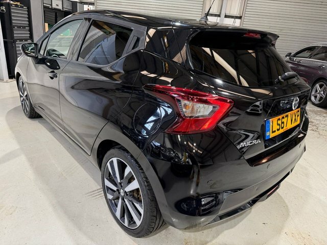 Nissan Micra 2017 0.9 Ig-t Tekna Hatchback Eu Black #5