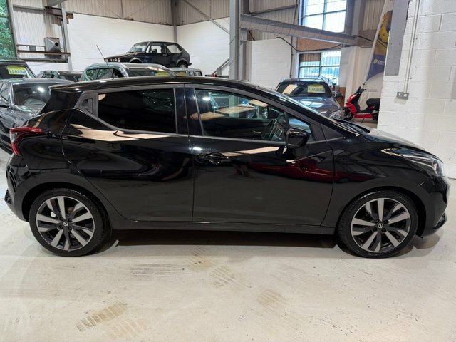 Nissan Micra 2017 0.9 Ig-t Tekna Hatchback Eu Black #2