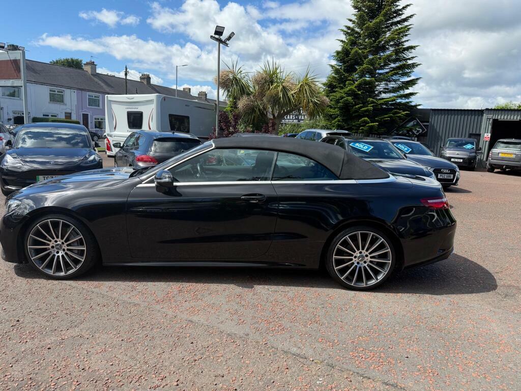 Mercedes-Benz E Class 2.0 E220d Amg Line Cabriolet G-tronic Euro 6 S S Black #4