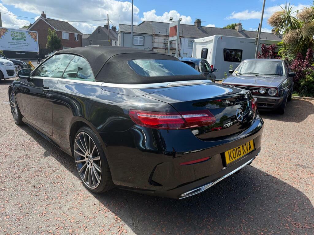 Mercedes-Benz E Class 2.0 E220d Amg Line Cabriolet G-tronic Euro 6 S S Black #5