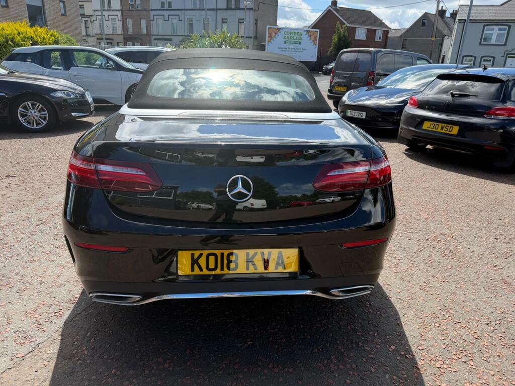 Mercedes-Benz E Class 2.0 E220d Amg Line Cabriolet G-tronic Euro 6 S S Black #6