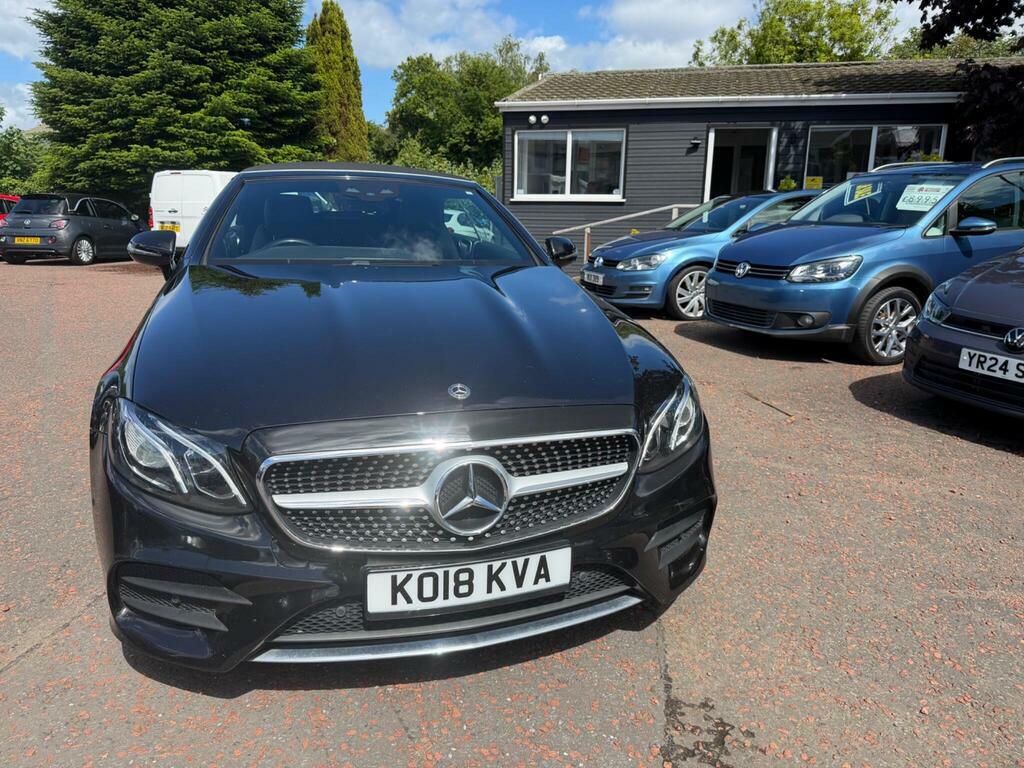 Mercedes-Benz E Class 2.0 E220d Amg Line Cabriolet G-tronic Euro 6 S S Black #2