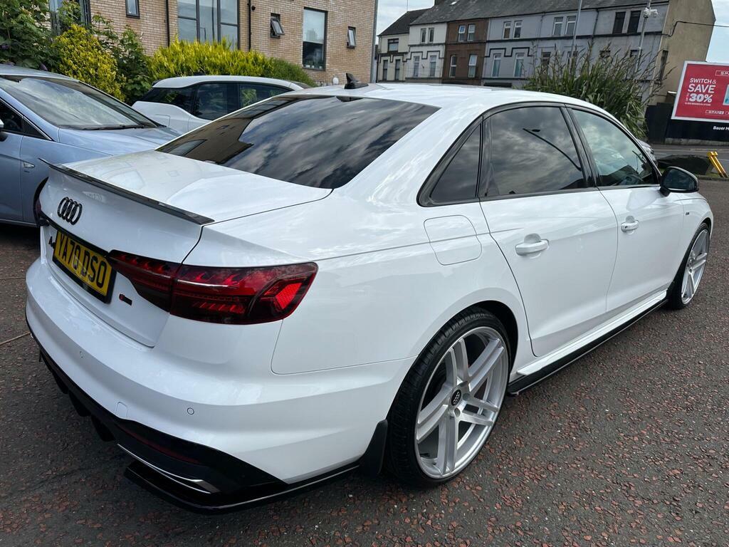 Audi A4 2.0 Tdi 35 S Line S Tronic Euro 6 S S White #6