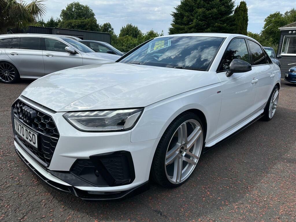 Audi A4 2.0 Tdi 35 S Line S Tronic Euro 6 S S White #3