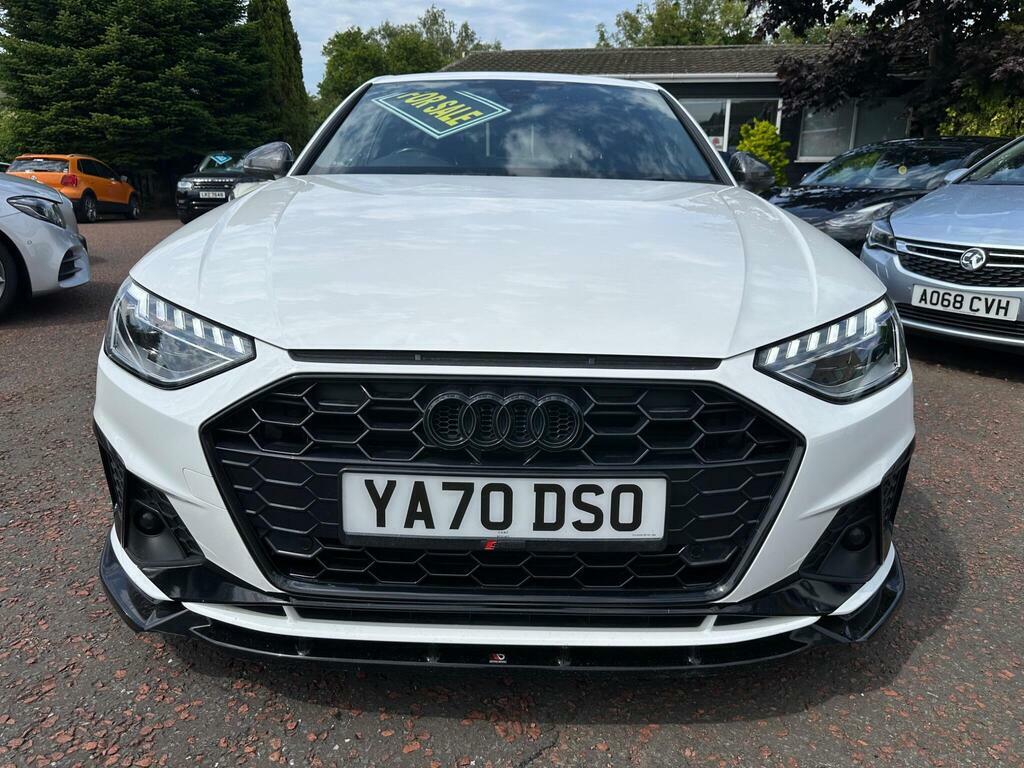 Audi A4 2.0 Tdi 35 S Line S Tronic Euro 6 S S White #2