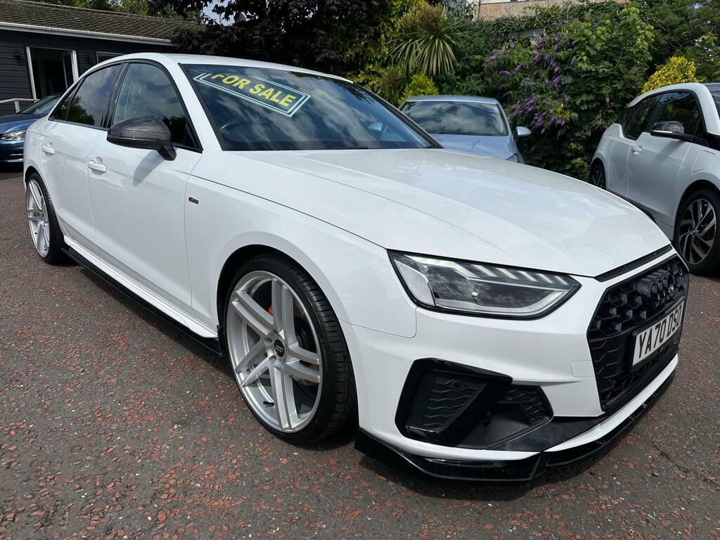Audi A4 2.0 Tdi 35 S Line S Tronic Euro 6 S S White