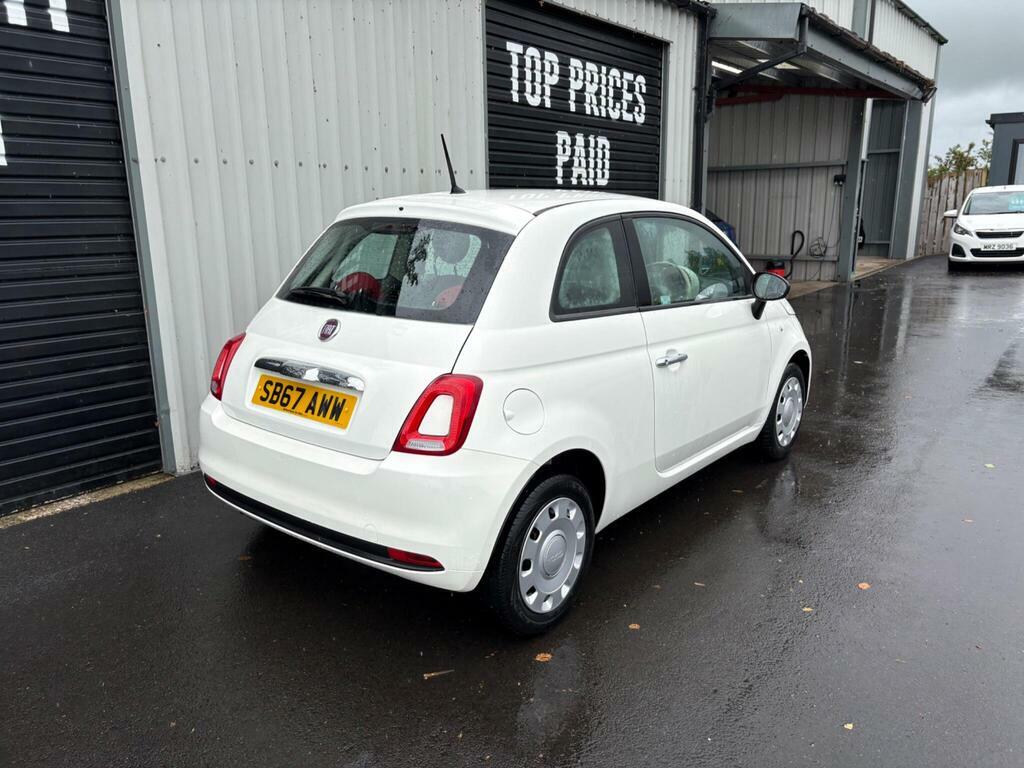 Fiat 500 1.2 Pop Euro 6 S S SB67AWW White #3