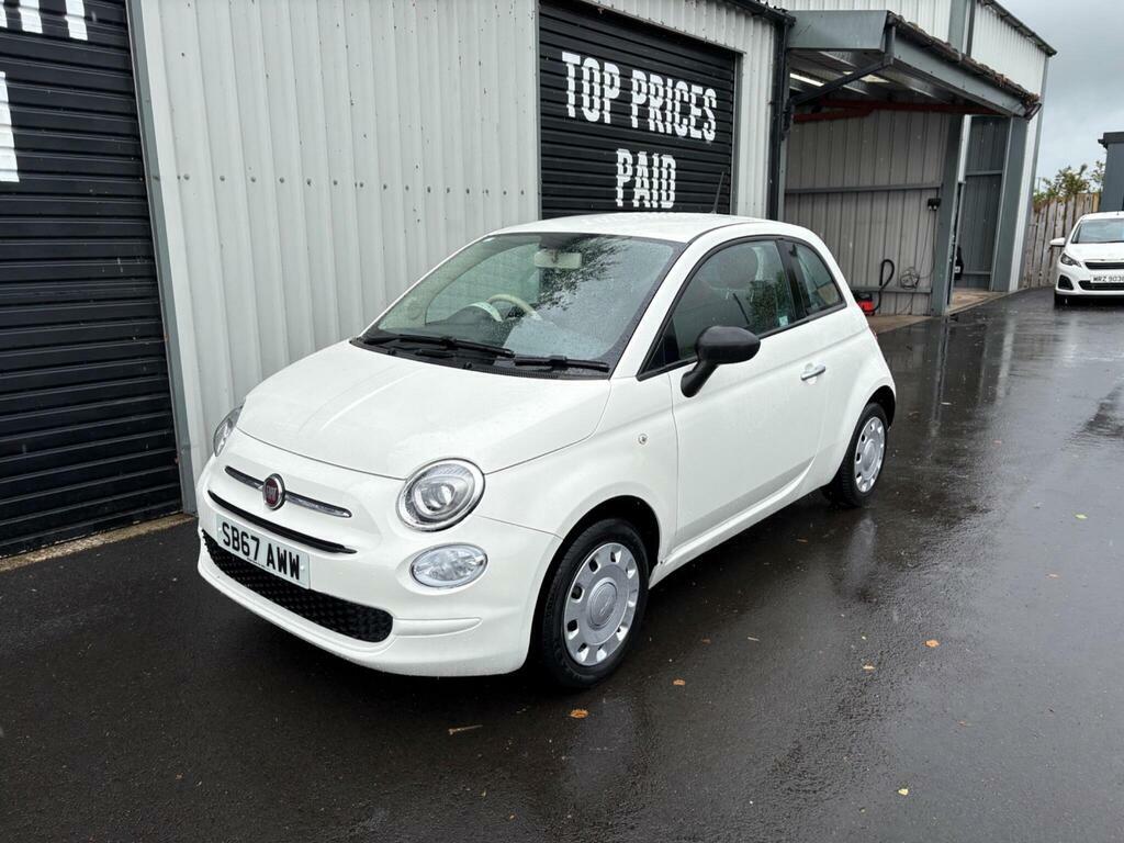 Fiat 500 1.2 Pop Euro 6 S S SB67AWW White #6