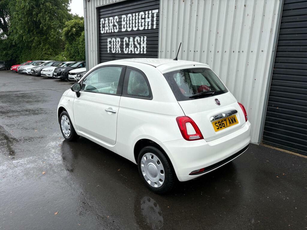 Fiat 500 1.2 Pop Euro 6 S S SB67AWW White #4