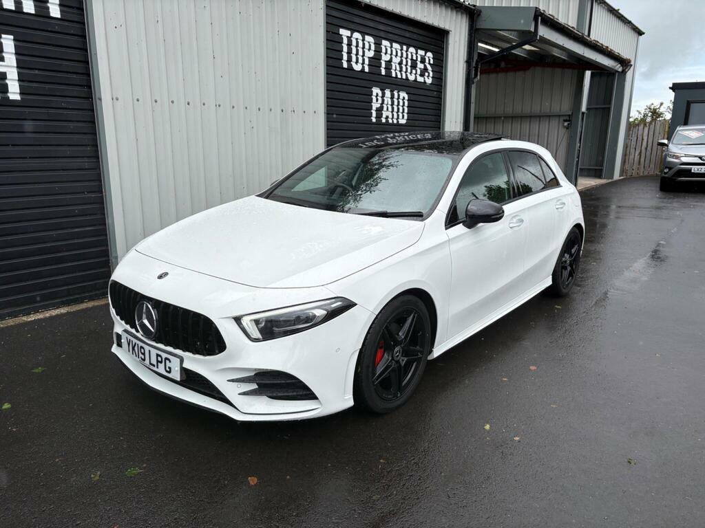 Mercedes-Benz A Class 1.3 A180 Amg Line Premium Plus 7G-dct Euro 6 S YK19LPG White #6