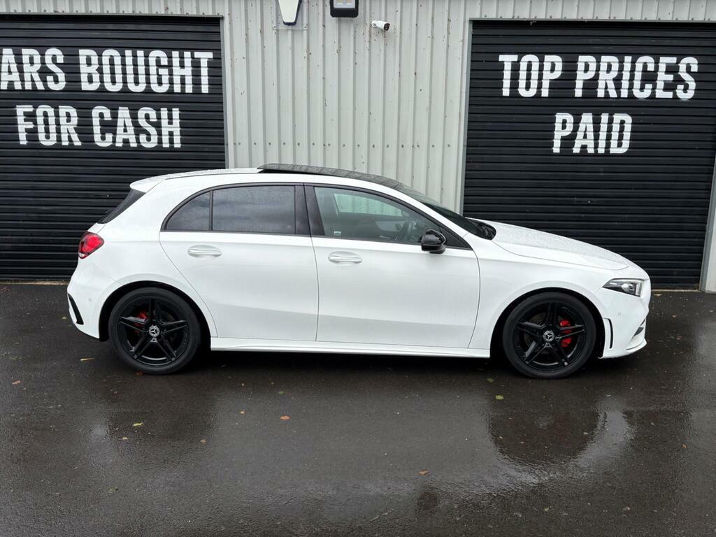 Mercedes-Benz A Class 1.3 A180 Amg Line Premium Plus 7G-dct Euro 6 S YK19LPG White #2