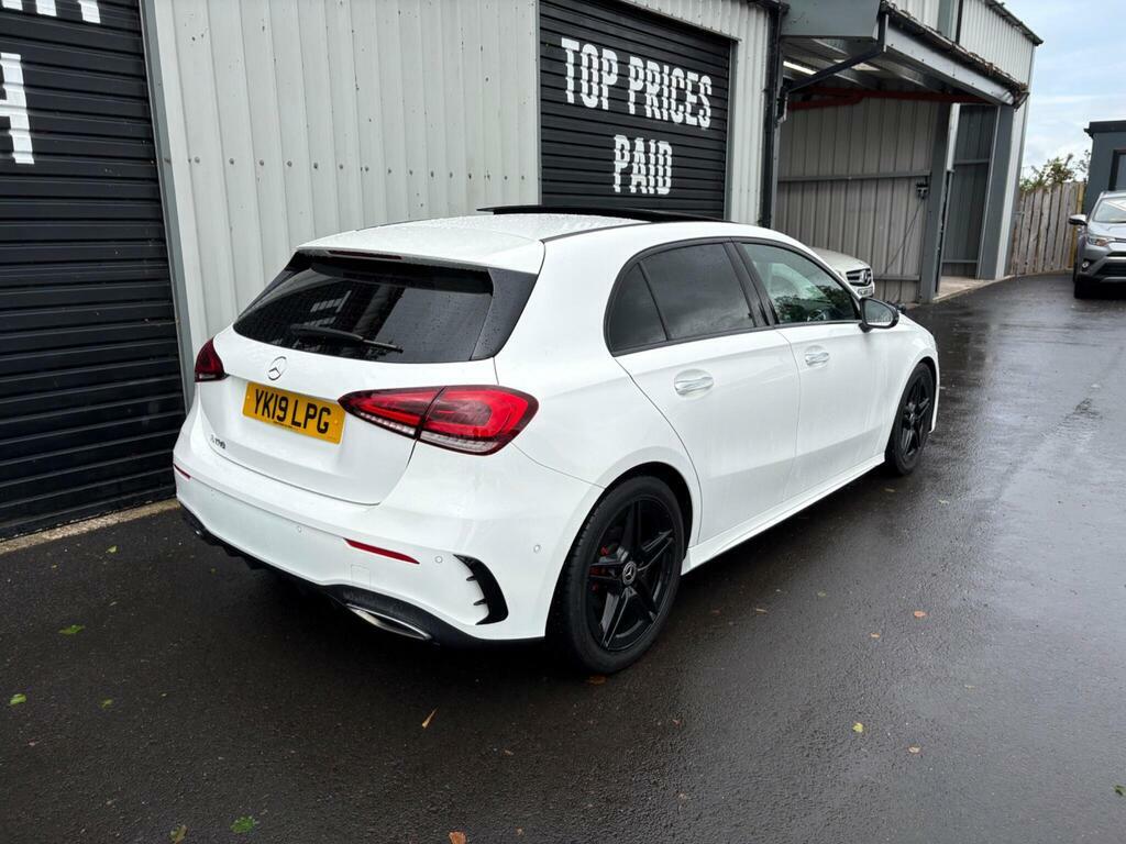Mercedes-Benz A Class 1.3 A180 Amg Line Premium Plus 7G-dct Euro 6 S YK19LPG White #3