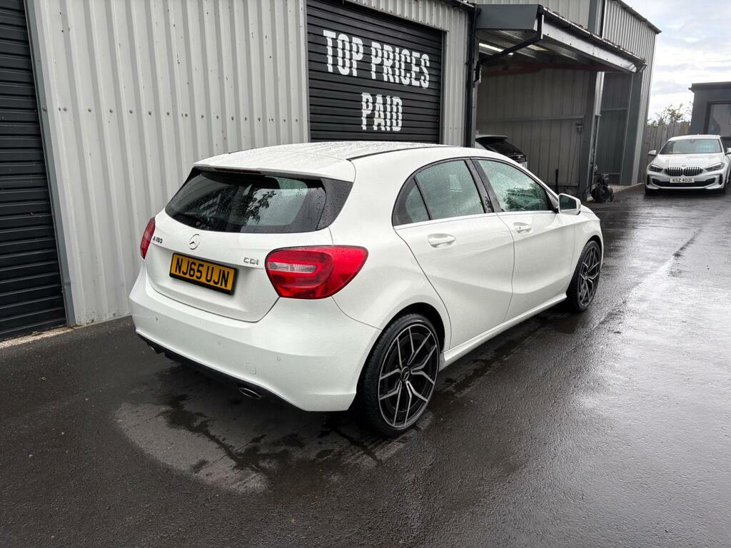 Mercedes-Benz A Class 1.5 A180 Cdi Sport Euro 5 S S White #3