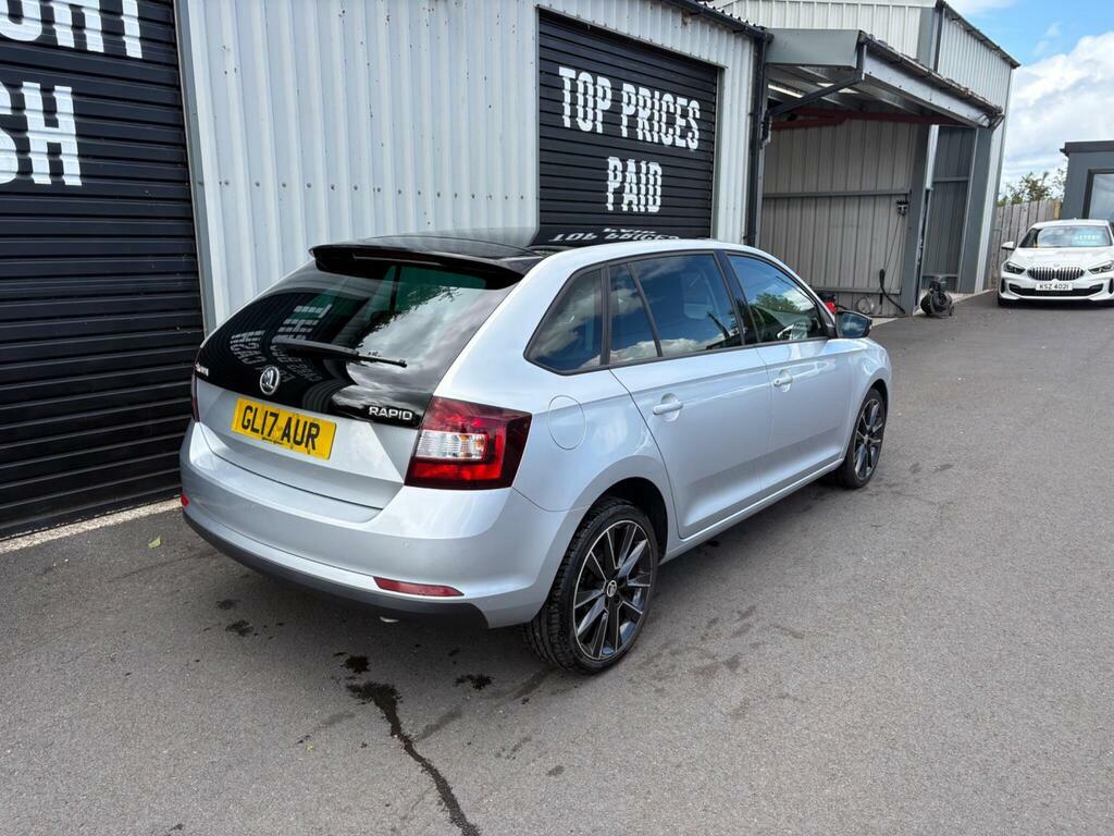 Skoda Rapid Spaceback 1.2 Tsi Se Sport Euro 6 S S Silver #3