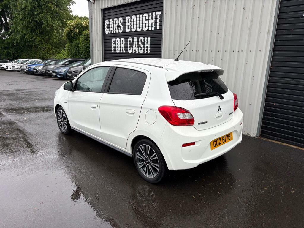 Mitsubishi Mirage 1.2 Juro Euro 6 S S White #4