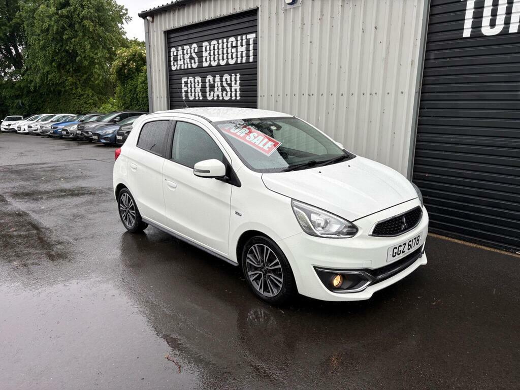 Mitsubishi Mirage 1.2 Juro Euro 6 S S White