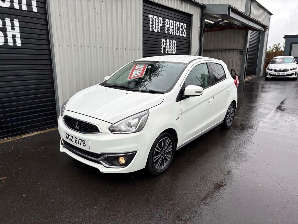 Mitsubishi Mirage 1.2 Juro Euro 6 S S White #6