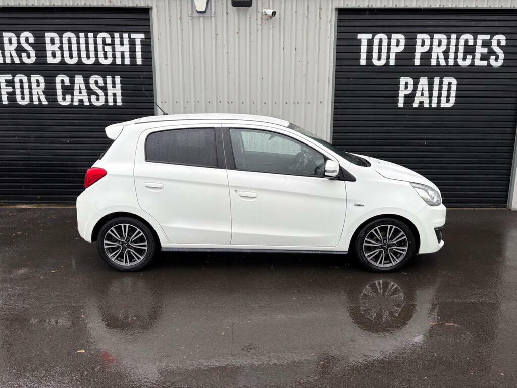 Mitsubishi Mirage 1.2 Juro Euro 6 S S White #2