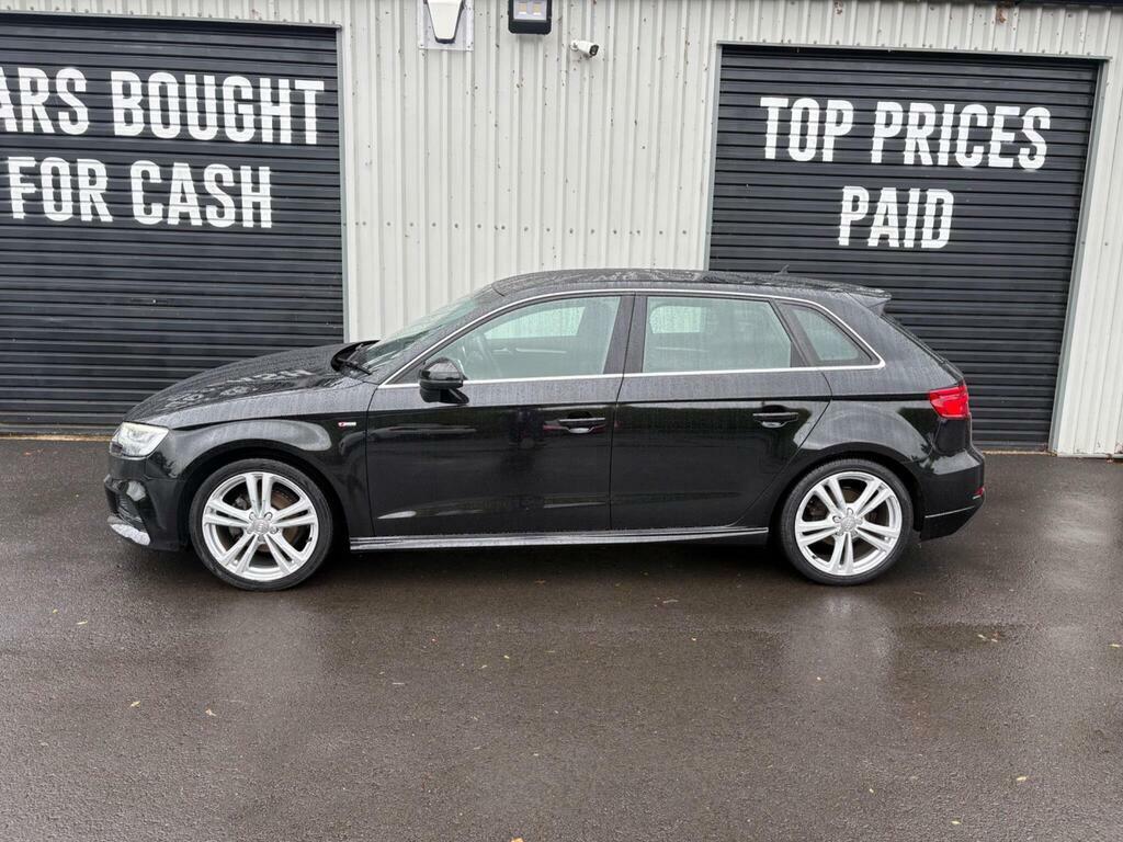 Audi A3 1.5 Tfsi Cod S Line Sportback Euro 6 S S MXZ4458 Black #5