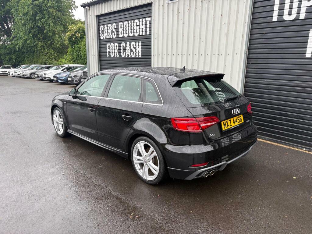 Audi A3 1.5 Tfsi Cod S Line Sportback Euro 6 S S MXZ4458 Black #4