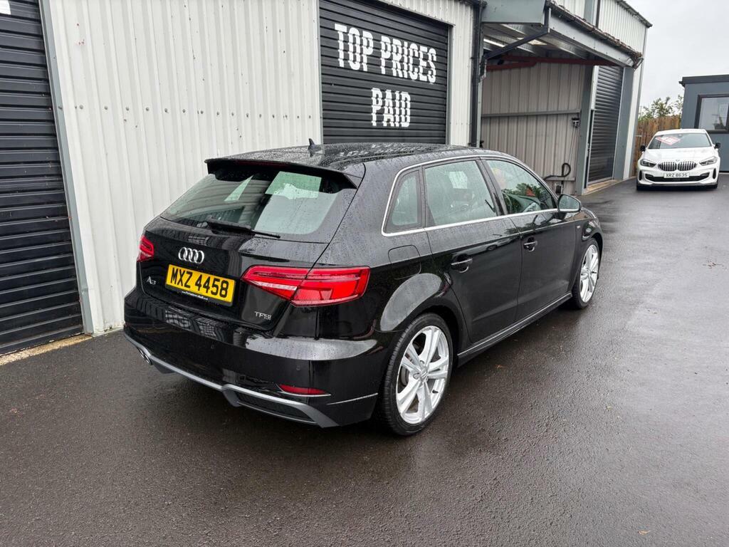 Audi A3 1.5 Tfsi Cod S Line Sportback Euro 6 S S MXZ4458 Black #3
