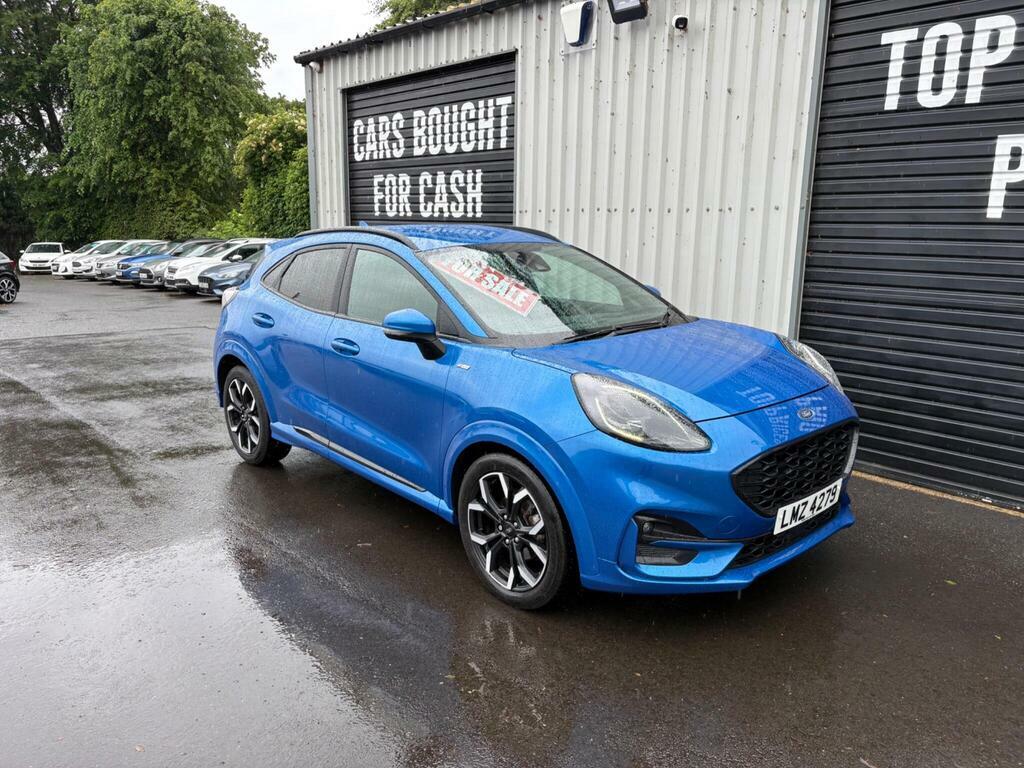Ford Puma 1.0T Ecoboost Mhev St-line X Euro 6 S S Blue