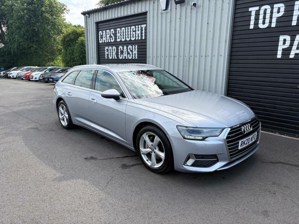 Audi A6 Avant 2.0 Tdi 40 Sport S Tronic Quattro Euro 6 S S Silver