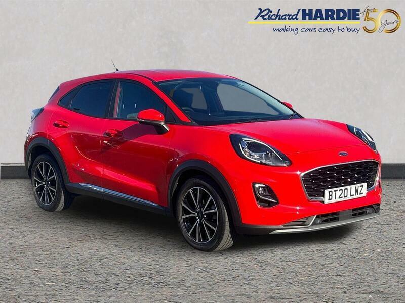 Ford Puma 1.0T Ecoboost Titanium Euro 6 Ss Red