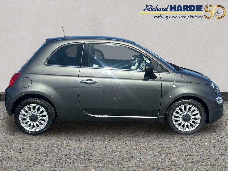 Fiat 500 1.2 Lounge Euro 6 Ss KF69JLV Grey #4