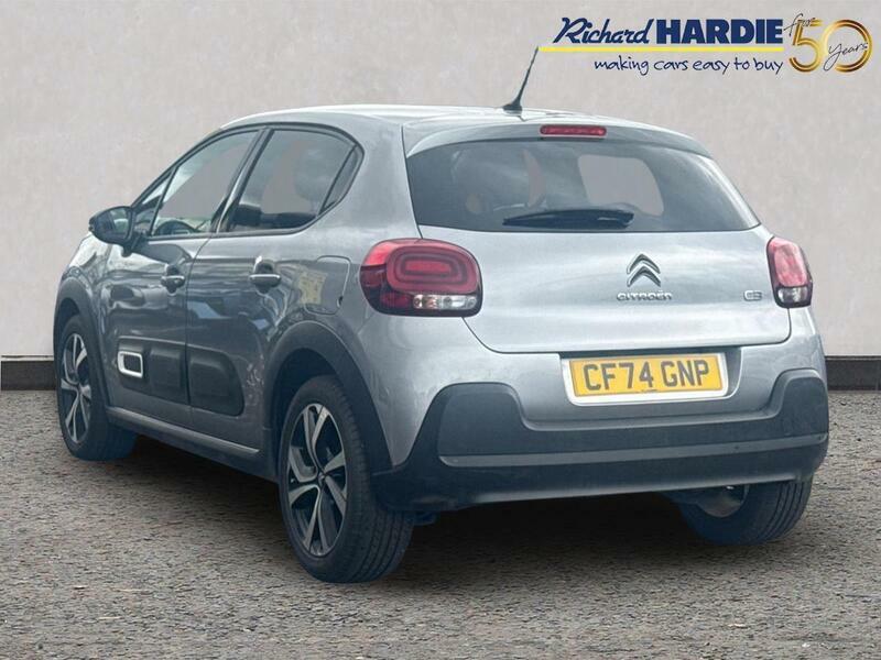 Citroen C3 1.2 Puretech Max Eat6 Euro 6 Ss CF74GNP Grey #2