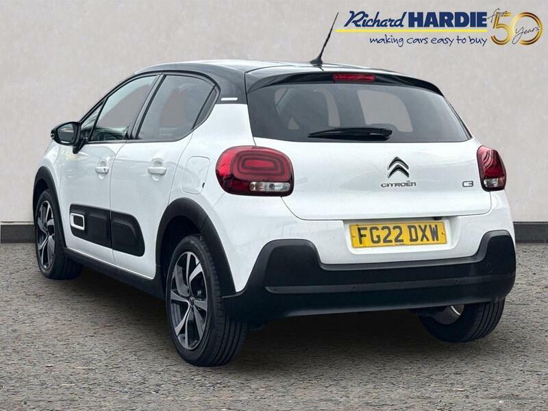 Citroen C3 1.2 Puretech Shine Plus Eat6 Euro 6 Ss FG22DXW White #2