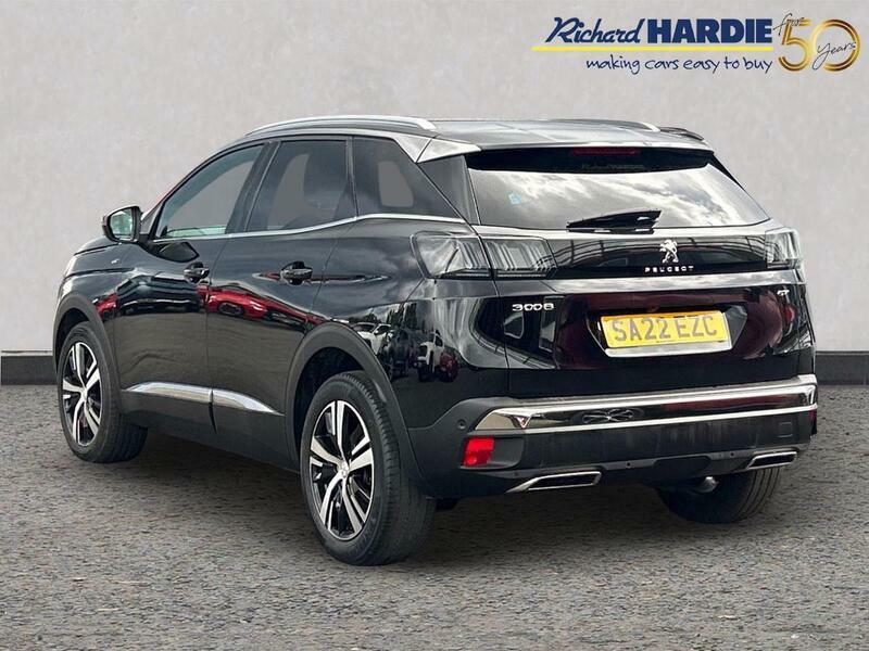 Peugeot 3008 1.2 Puretech Gt Euro 6 Ss SA22EZC Black #2