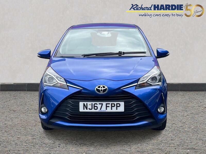 Toyota Yaris 1.0 Vvt-i Icon Euro 6 NJ67FPP Blue #5
