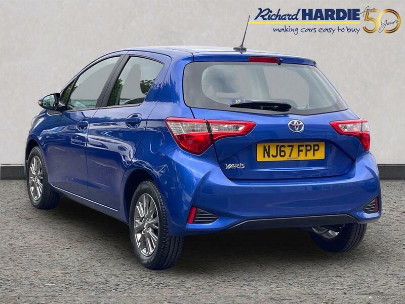 Toyota Yaris 1.0 Vvt-i Icon Euro 6 NJ67FPP Blue #2