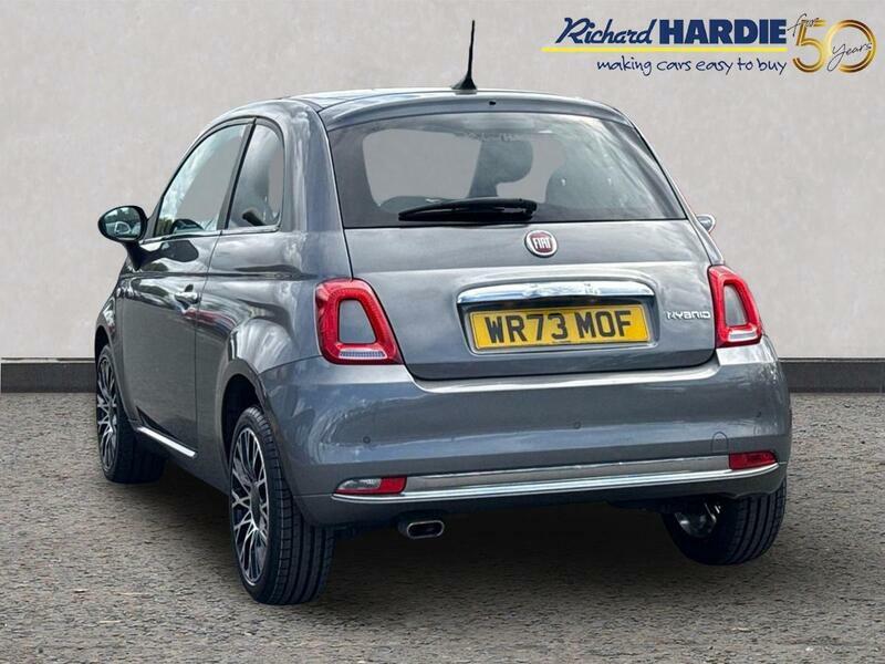 Fiat 500 1.0 Mhev Top Hatchback Euro 6 S WR73MOF Grey #2