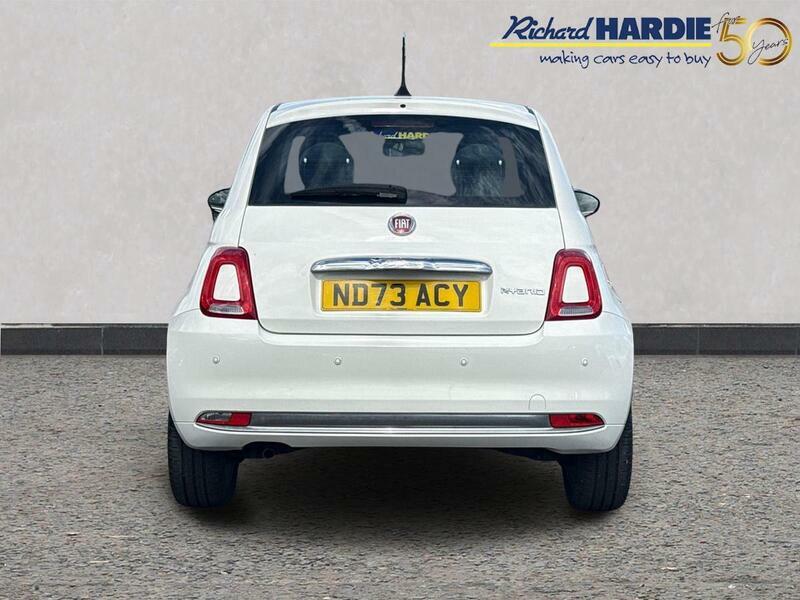 Fiat 500 Hatchback Blue #5