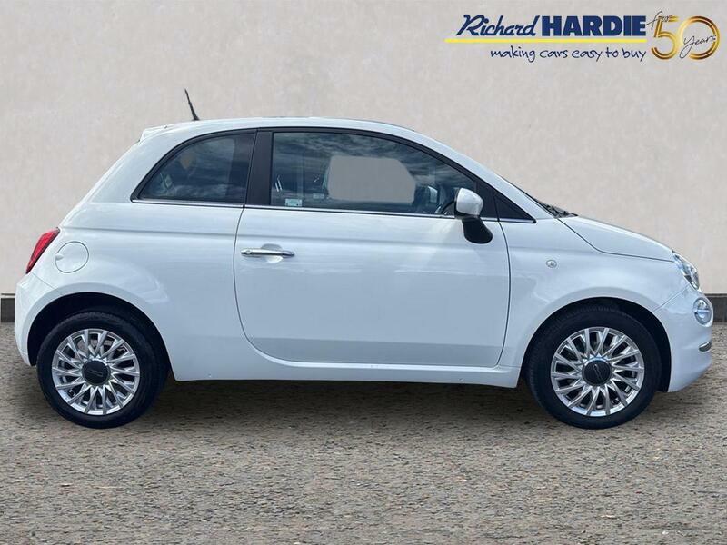 Fiat 500 Hatchback Blue #3