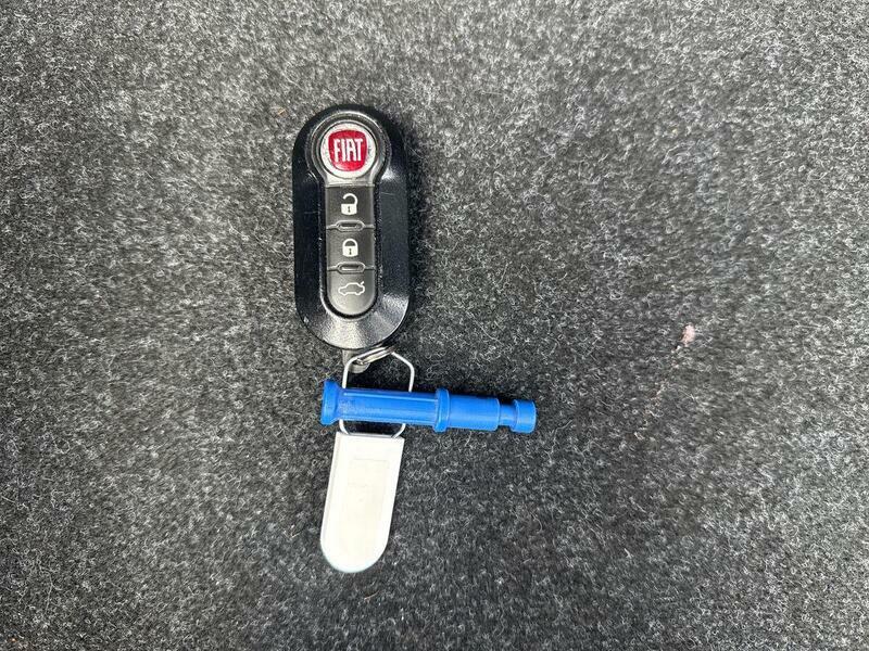 Fiat 500 Hatchback Blue #21