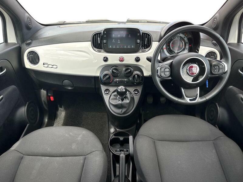 Fiat 500 Hatchback Blue #9