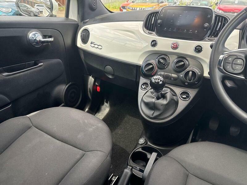 Fiat 500 Hatchback Blue #11