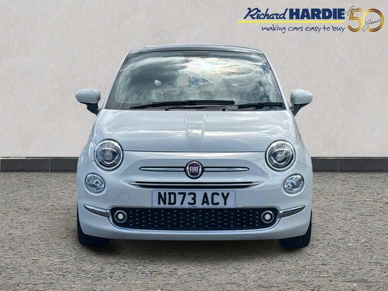 Fiat 500 Hatchback Blue #4