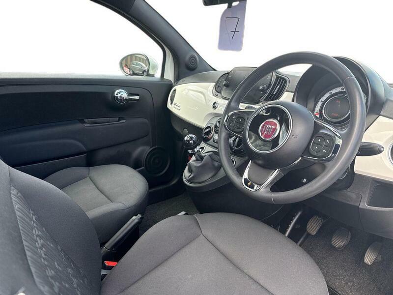Fiat 500 Hatchback Blue #7