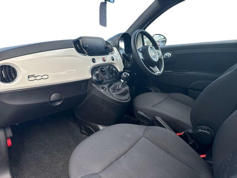 Fiat 500 Hatchback Blue #10