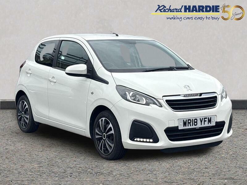 Peugeot 108 1.0 Active 2 Tronic Euro 6 White