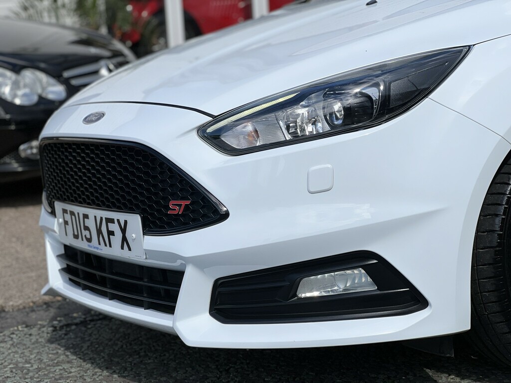 Ford Focus 2.0 T Ecoboost St-3 White #6