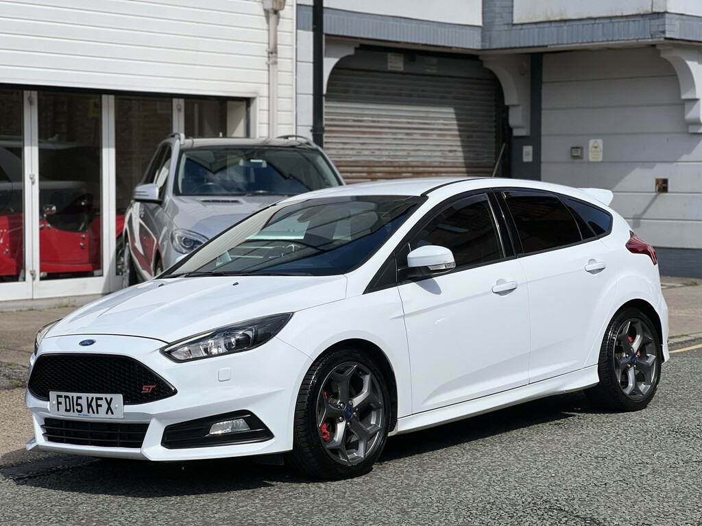 Ford Focus 2.0 T Ecoboost St-3 White #3