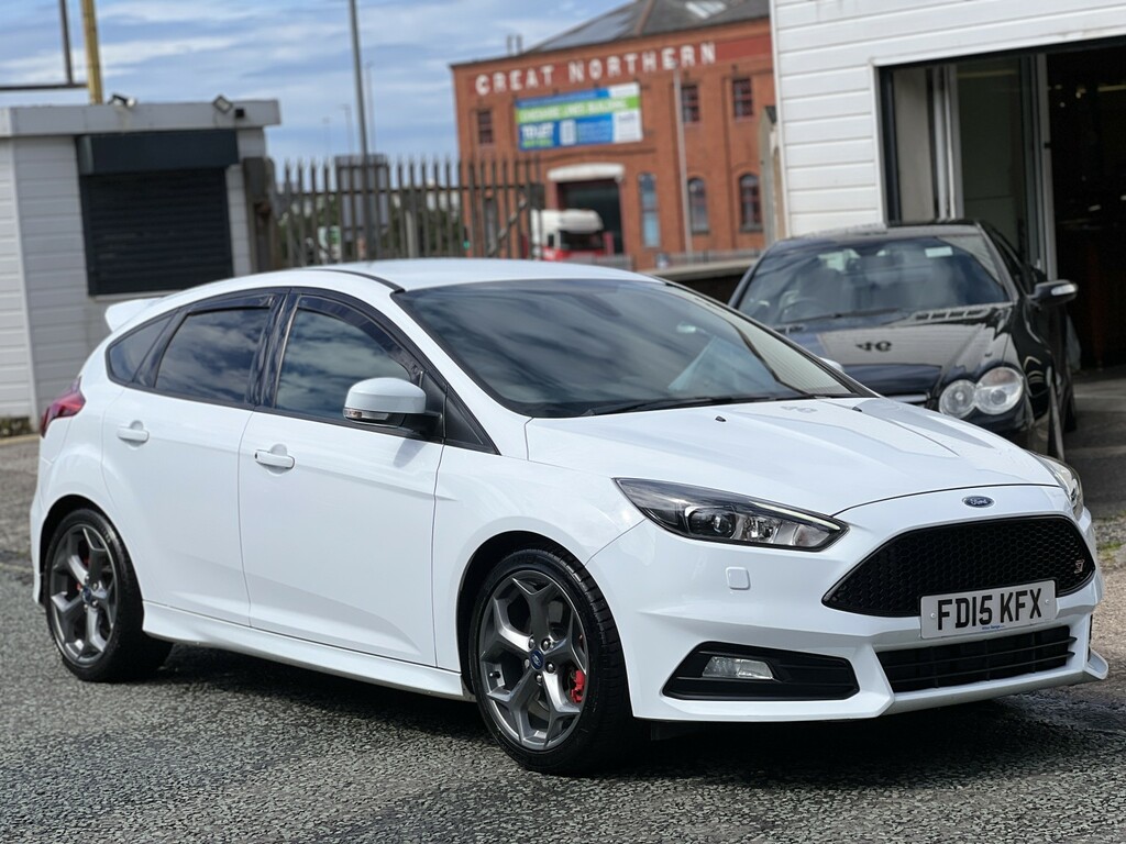 Ford Focus 2.0 T Ecoboost St-3 White #5